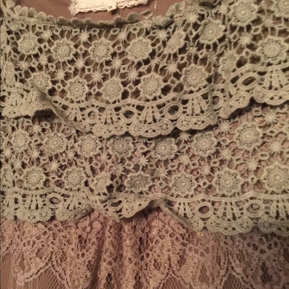 a’reve Ruffles and Lace Dress / Tunic Size Small - Picture 5 of 6
